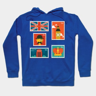 London Stamp Collection Hoodie